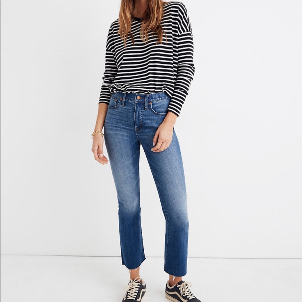 Madewell Cali Demi-Boot Jeans: Back-Seam Edition